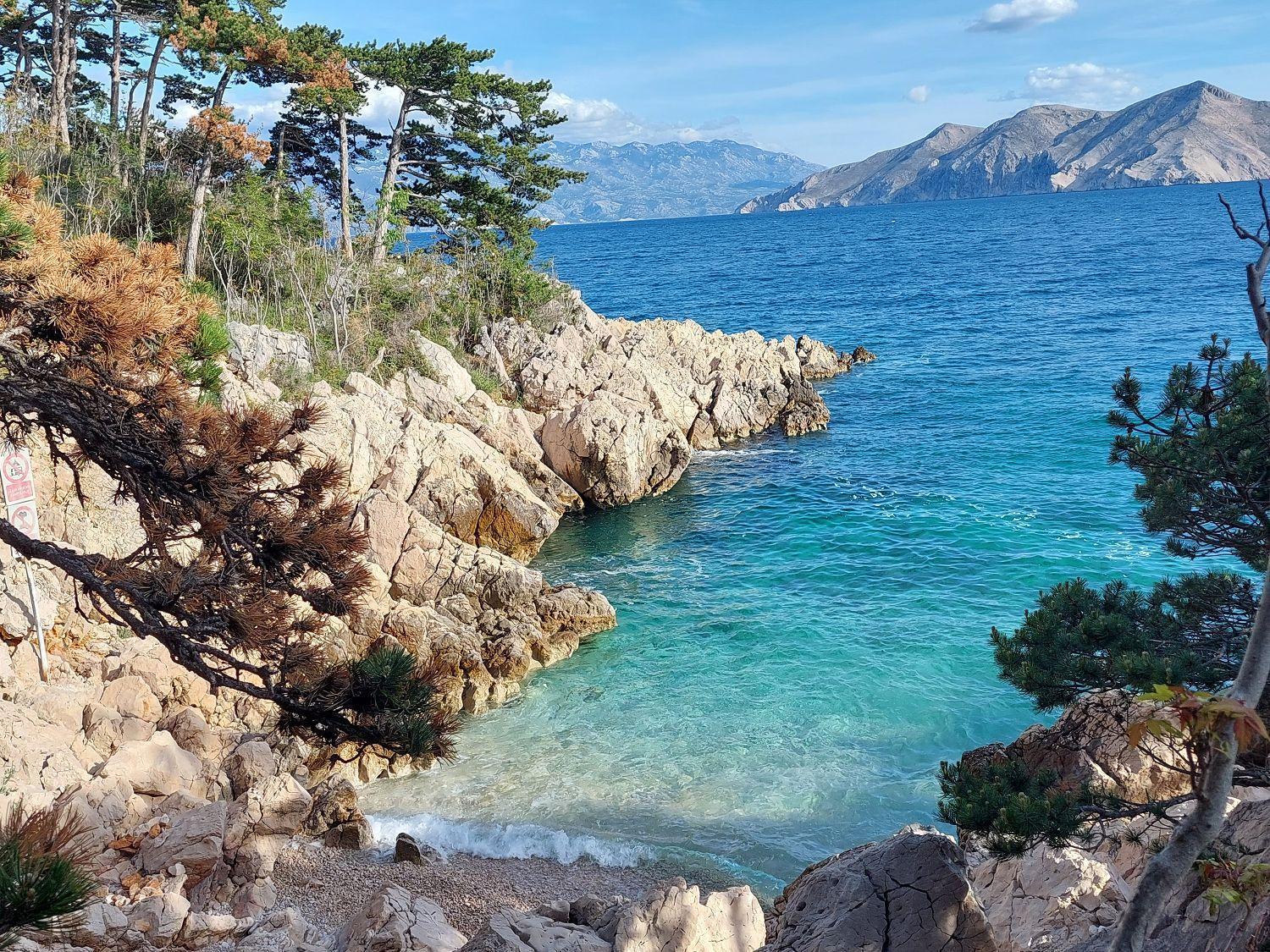 Erste Reihe Zum Meer Baška Exterior foto